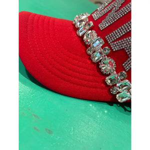 Jumbo Rhinestone Trucker Chain | Hat Jewelry | Sparkle