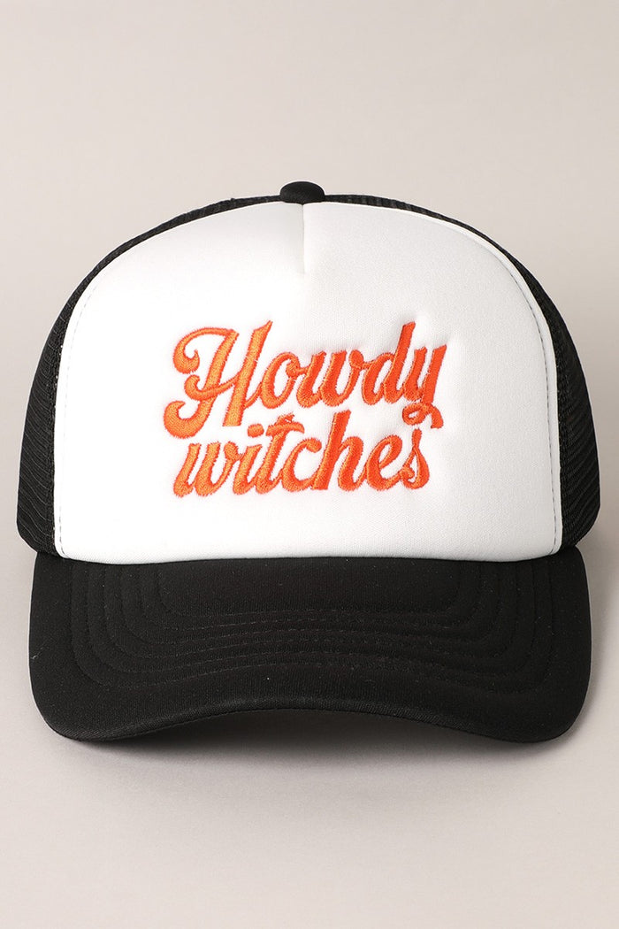 Howdy Witches Trucker Hat