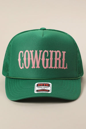 Cowgirl Trucker Hat