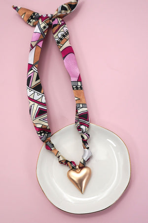 Handmade Scarf Necklace