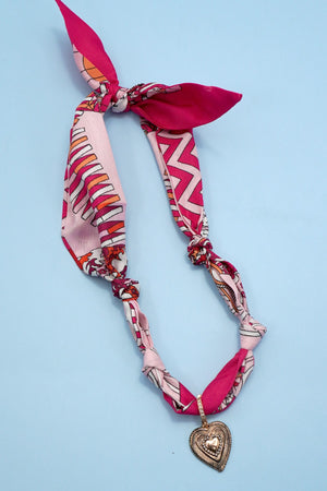 Handmade Scarf Necklace