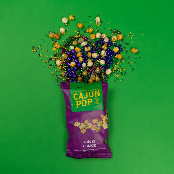 King Cake- Popcorn