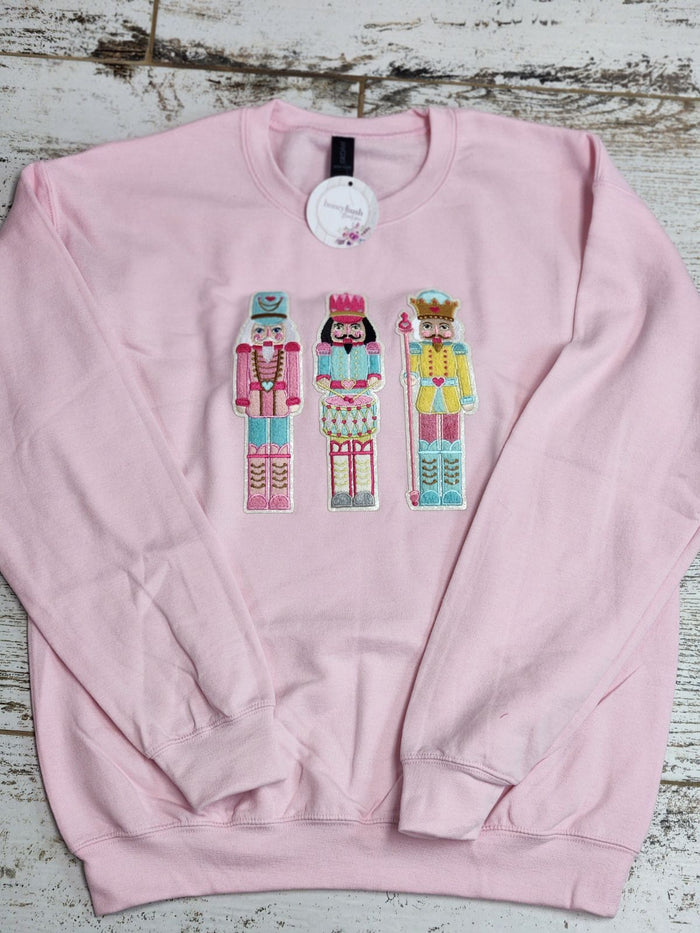 Nutcracker Patch Sweatshirt