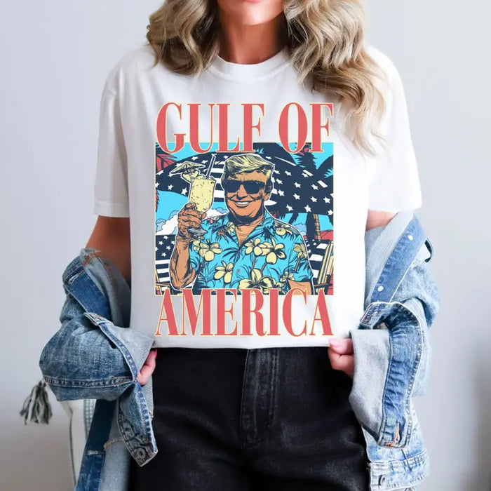 Gulf of America Pina Colada Trump Tee