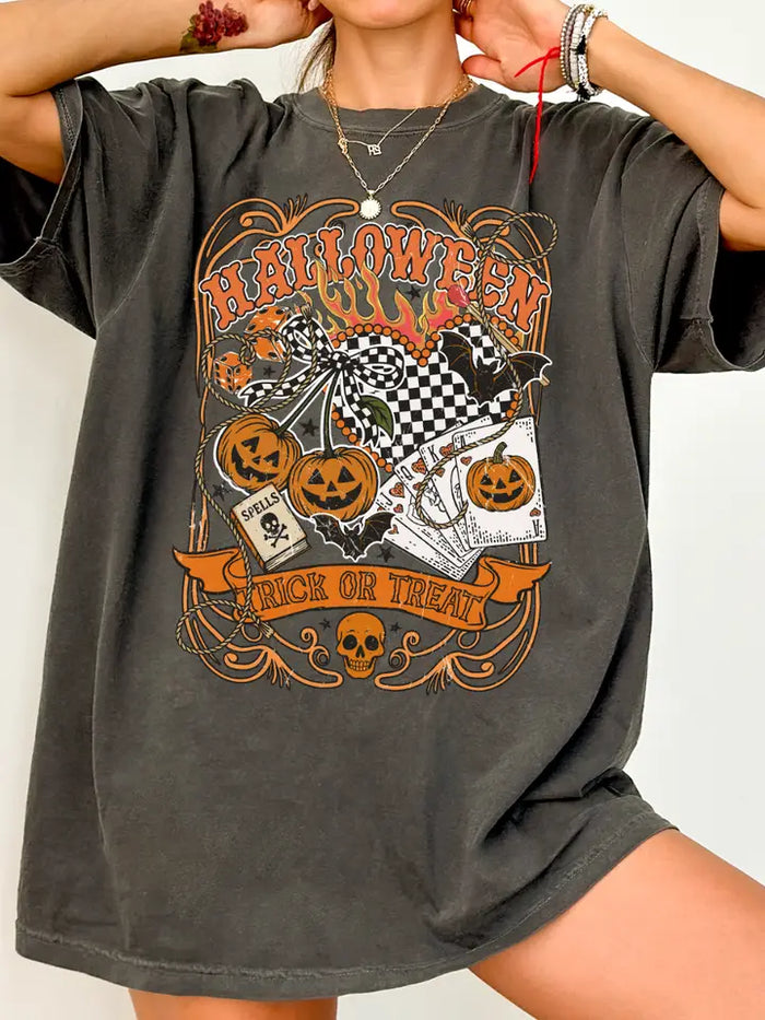 Halloween Trick or Treat - Comfort Color Pepper