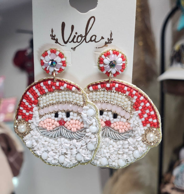 Santa Claus Earrings