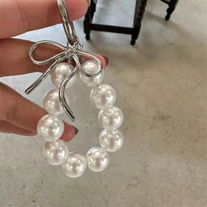 Bag Charm-Pearl Keychain