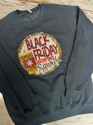 Black Friday Shopping Squad Sweatshirt