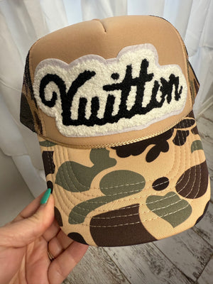 Chenille Patch Trucker