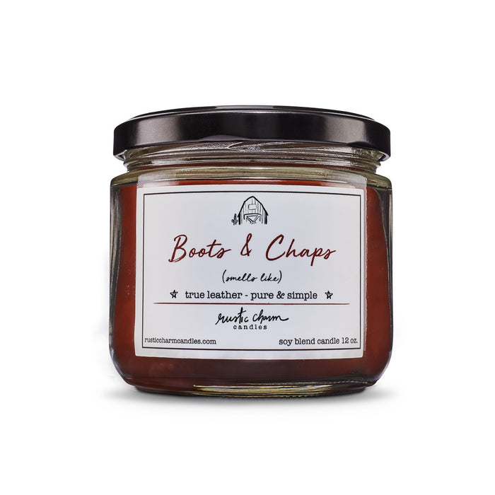 Boots ‘n Chaps 12 oz. Candle