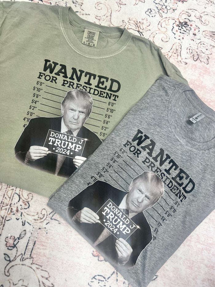 Wanted for President Tee