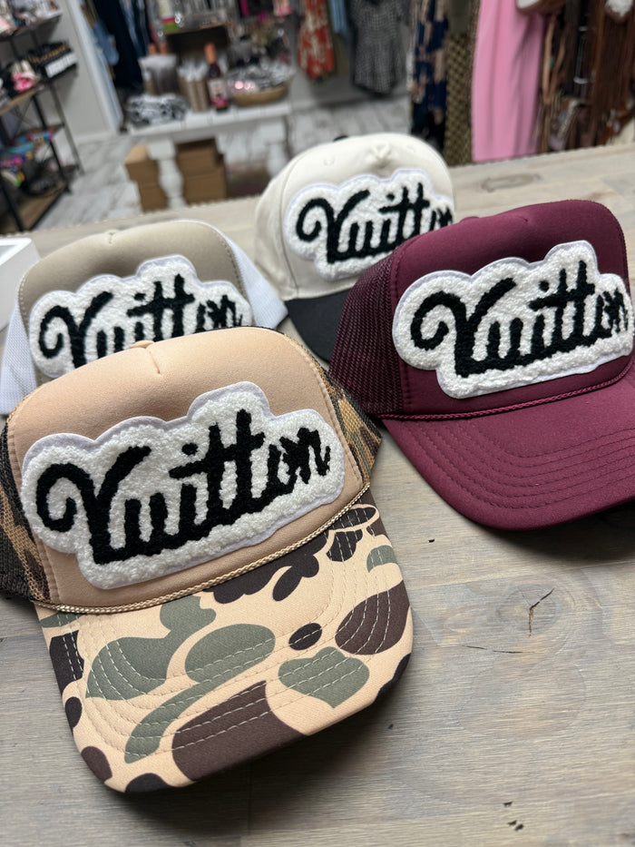 Chenille Patch Trucker
