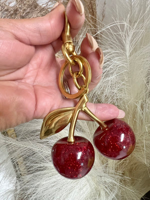 Cherry Purse Charm/Keychain