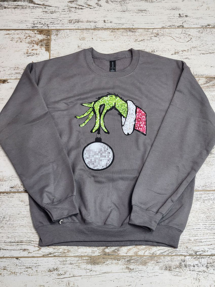 Grinch Ornament Sweatshirt