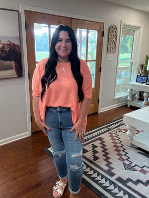 Vintage Wash Boyfriend Jeans (Judy Blue)
