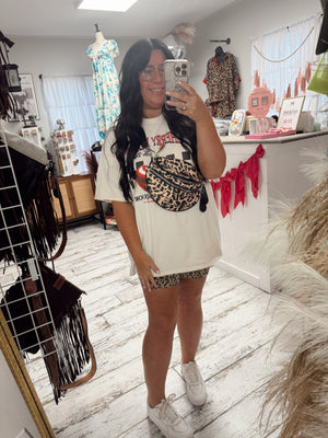 Double Zip Leopard Bum Bag
