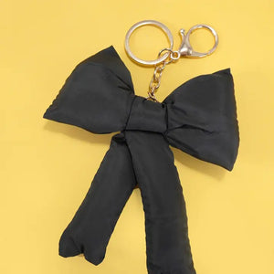 Puffy Bow Bag/Kaychian Charm