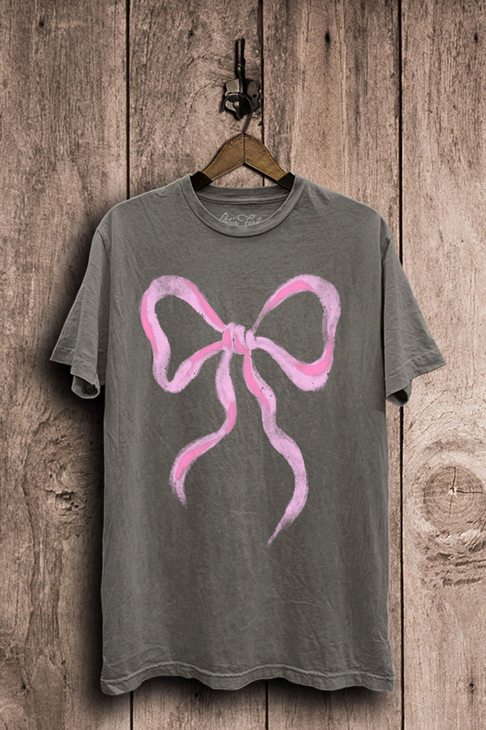 Pink Ribbon Graphic Top