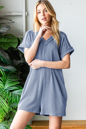 Urban Ribbed Romper