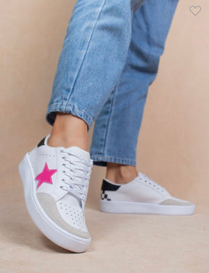 Melissa Star Checkered Sneakers