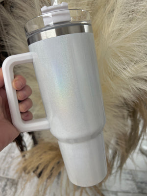 40 oz. Tumbler w/Handle