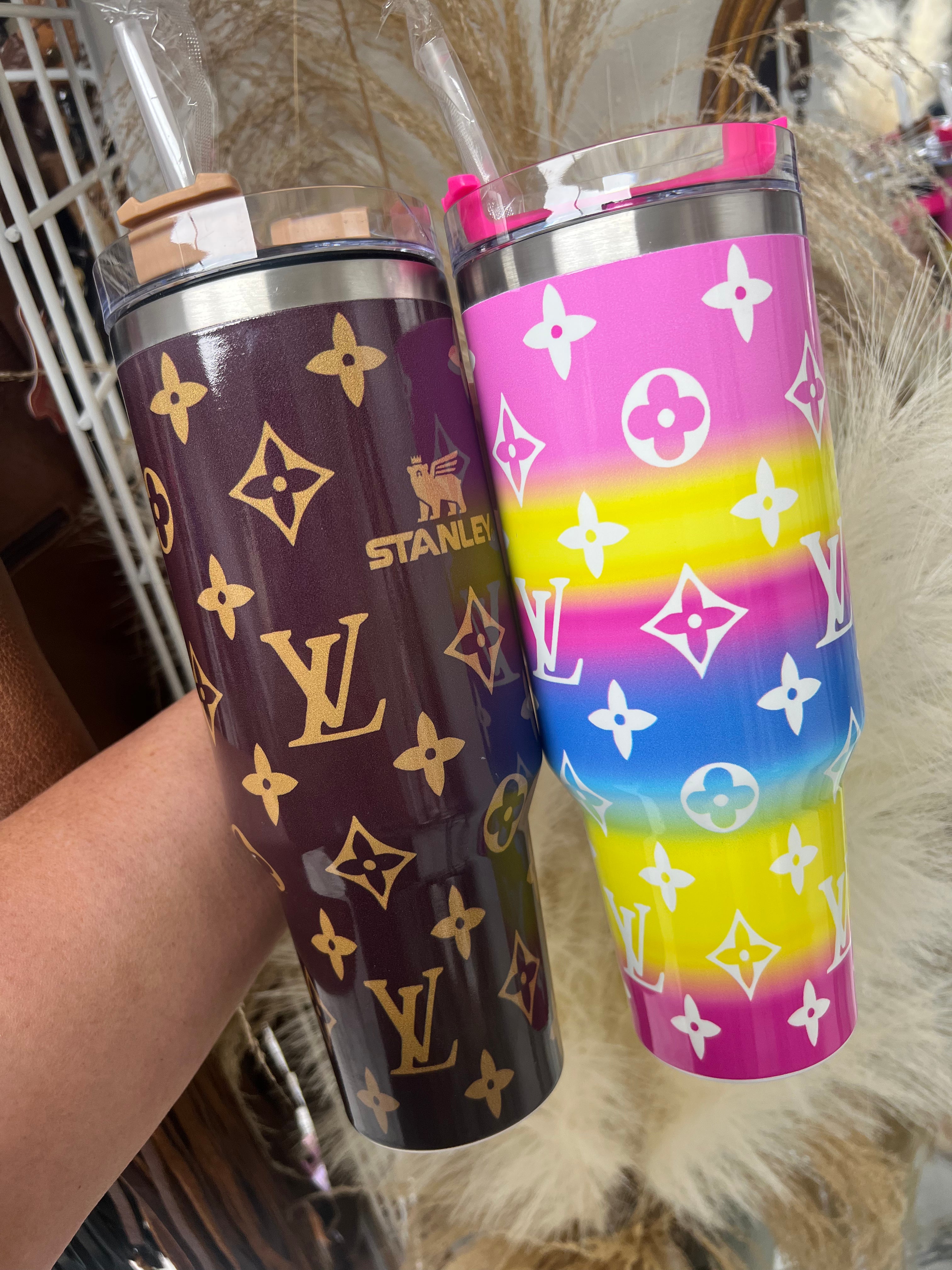 40oz Tumbler with Logo – Honey Hush Boutique, LLC