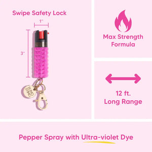 Metallic Studded Pepper Sprays