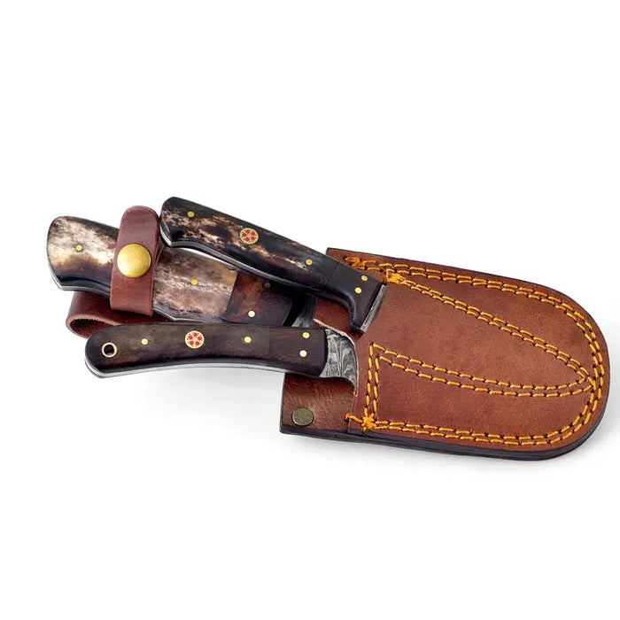 Damascus Steel Hunting/Outdoor Set TK-071 (Limited)