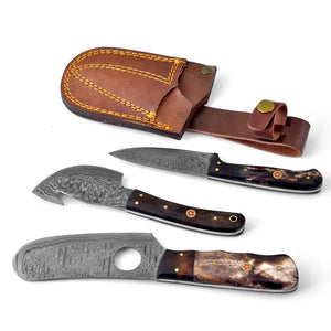 Damascus Steel Hunting/Outdoor Set TK-071 (Limited)