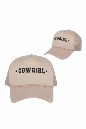 Cowgirl Trucker Cap